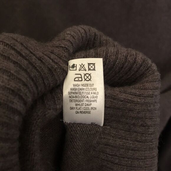 Celtic & Co Lambs wool Sweater Jumper Women's XS Purple Round Neck Long Sleeve - Picture 3 of 9